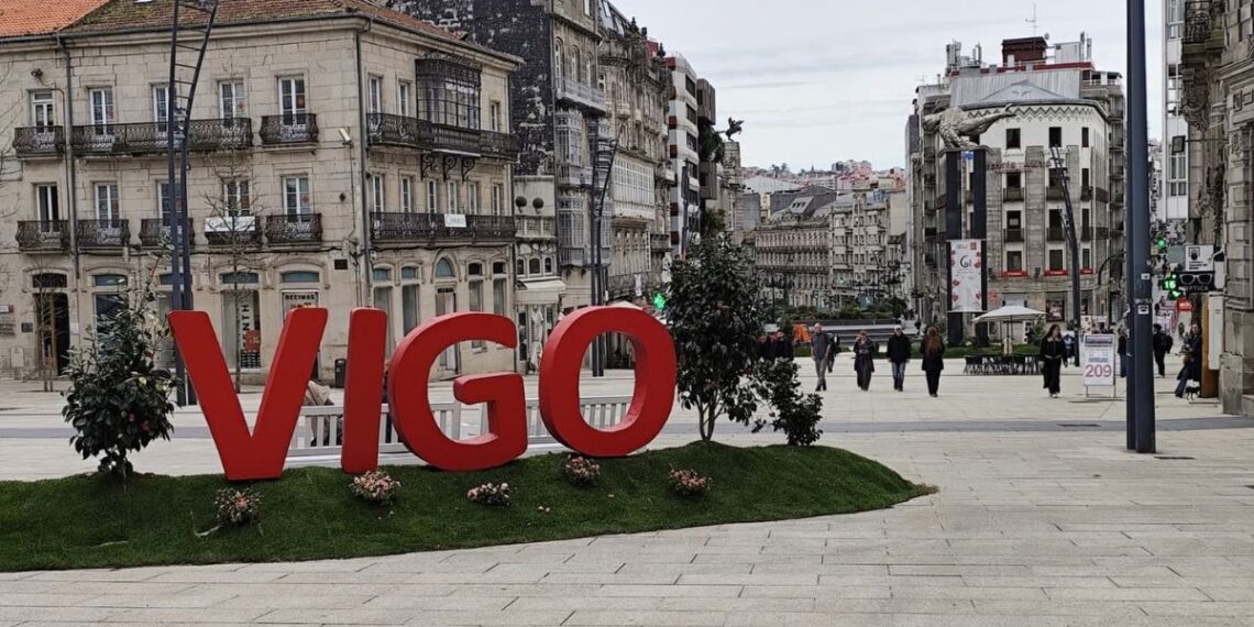 Un photocall cambiante y temático con las letras de Vigo, el nuevo plan del Concello