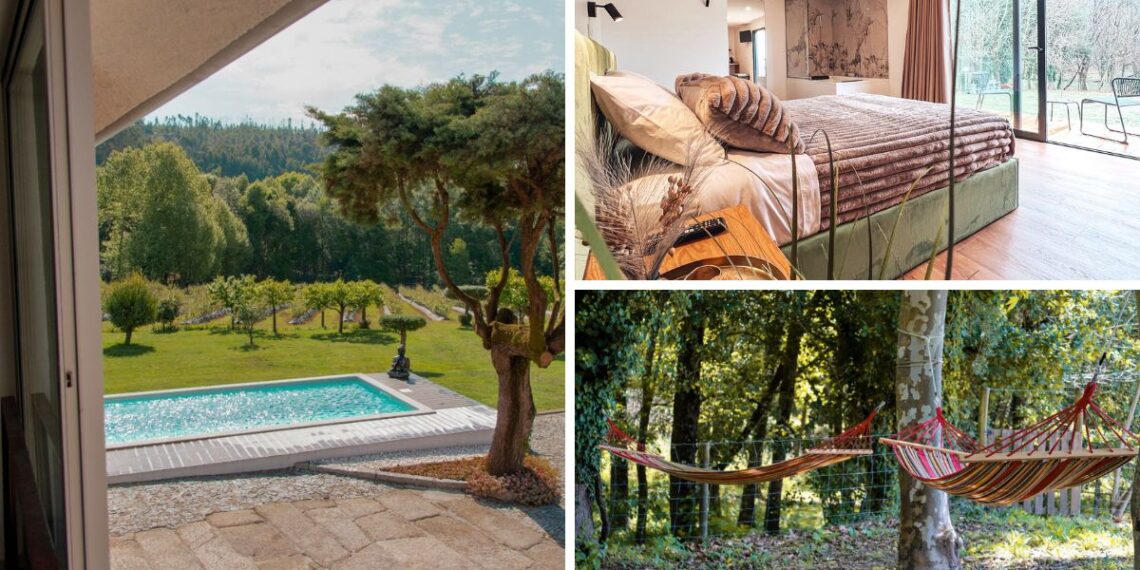 Hamacas, piscina y desconexión entre viñedos, los alojamientos que triunfan en el norte de Portugal