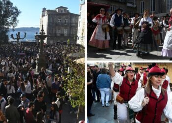 Una multitudinaria Reconquista llena las calles de Vigo en una jornada con un gran ambiente