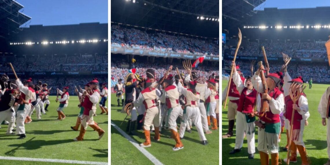 Vigo revive la Reconquista con una pequeña batalla sobre el césped de Balaídos