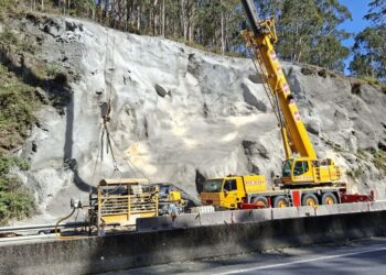La Xunta reabre temporalmente los dos carriles de la AG-57 en Gondomar en sentido Baiona
