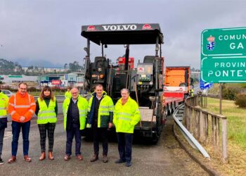 Luz verde a la gran reforma de la A-55, el Gobierno inicia el asfaltado del tramo de Tui a Vigo