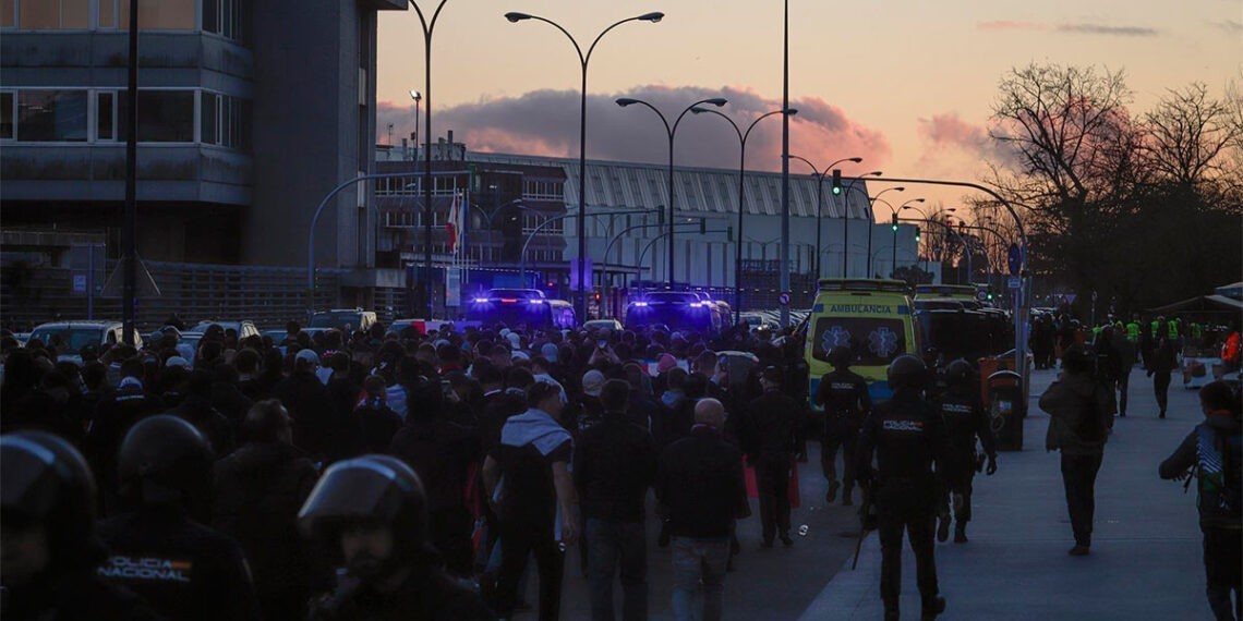 Detenido un segundo supuesto implicado en el ataque a seguidores del Lyon en el centro de Vigo