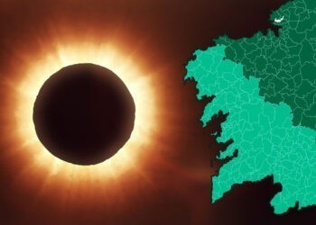 ¿Cómo se verá el eclipse total de agosto en cada concello de Galicia? Mapa interactivo