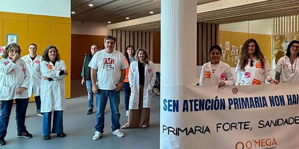 Encierro indefinido de médicos en el Olimpia Valencia de Vigo para "pedir una Atención Primaria fuerte"