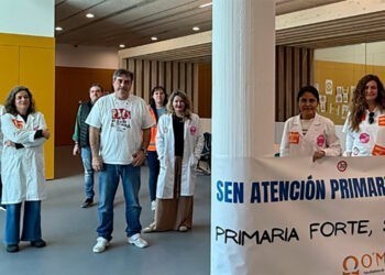 Encierro indefinido de médicos en el Olimpia Valencia de Vigo para "pedir una Atención Primaria fuerte"