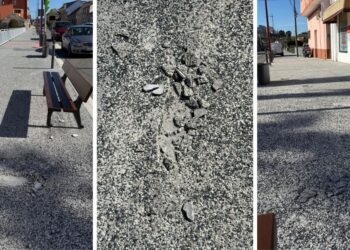 El suelo de una humanización en Vigo que costó 6,7 millones se deshace: "Es preocupante"