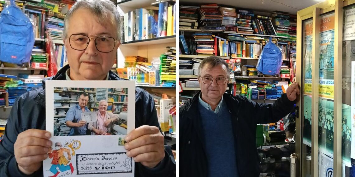 El emotivo "adiós" de una librería de un barrio de Vigo después de cuarenta años creando historias