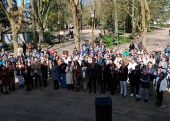 Emotivo recuerdo a la alcaldesa de Lugo, Paula Alvarellos, en el primer aniversario de su muerte
