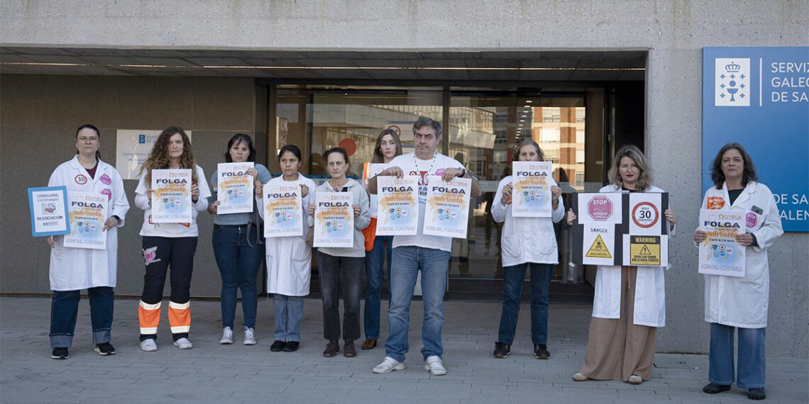 La Xunta considera una "grave irresponsabilidad" el encierro de médicos de Vigo en Olimpia Valencia