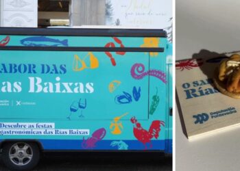 Un viaje gratis por las fiestas gastronómicas de las Rías Baixas, más paradas para la food truck más sabrosa