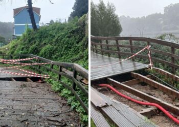 Redondela reparará una de sus pasarelas junto al río ante el riesgo que supone