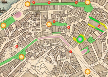 Mapa y buscador de los puestos de la Reconquista de Vigo, filloas, choripanes, baños y torreiros