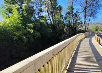 Cuenta atrás en Vigo para abrir un nuevo tramo del paseo del Lagares que era un "punto negro"