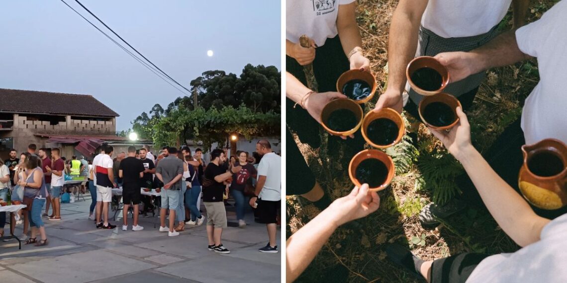 Barra libre de vino, pinchos y música en la primera ruta de bodegas del año en Salvaterra de Miño
