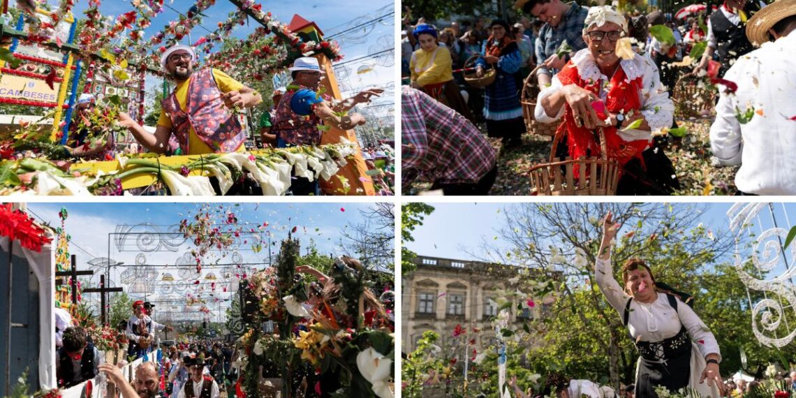 Llega la Batalla de Flores más destacada del norte de Portugal, así será el recorrido