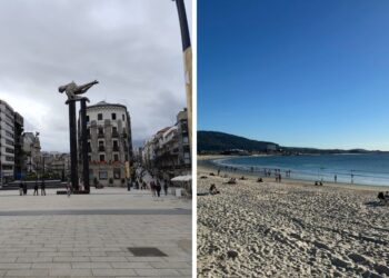 Vigo pasará en horas de la tormenta al sol y el calor con máximas de 28 grados