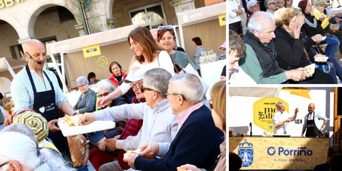 La miel fue la gran protagonista en O Porriño con catas comentadas, tapas y showcookings