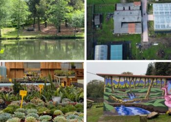 Un hermoso lago a un paso de Vigo suma un "Garden Botánico" con cafetería, jardines temáticos y vivero
