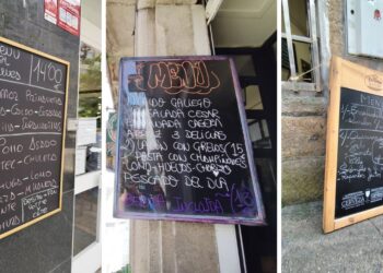 El 'menú del día', una opción en peligro de extinción en Vigo, ya casi no quedan por menos de 15 euros