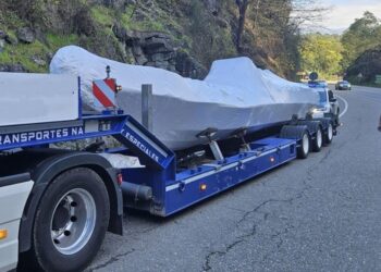 Interceptan en un control en Salvaterra una posible 'narcolancha' con destino Ceuta