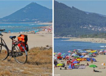 Una playa a una hora de Vigo, elegida como una de las mejores de todo Portugal