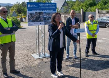 Una nueva senda en O Porriño mejorará la seguridad de los peatones en Budiño