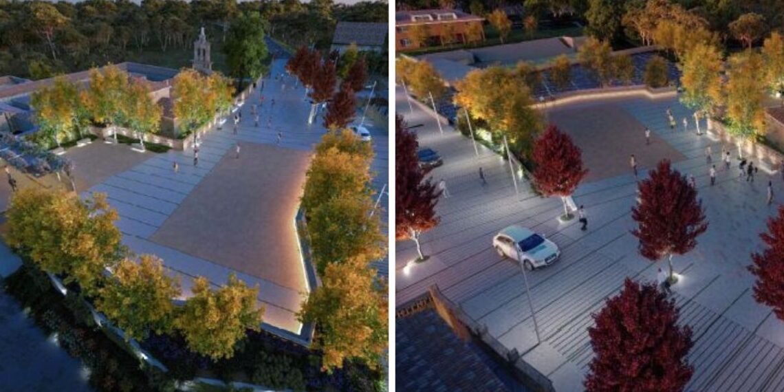 Plataforma única y zonas verdes, así proyectan transformar un emblemático espacio de Mos
