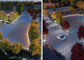 Plataforma única y zonas verdes, así proyectan transformar un emblemático espacio de Mos