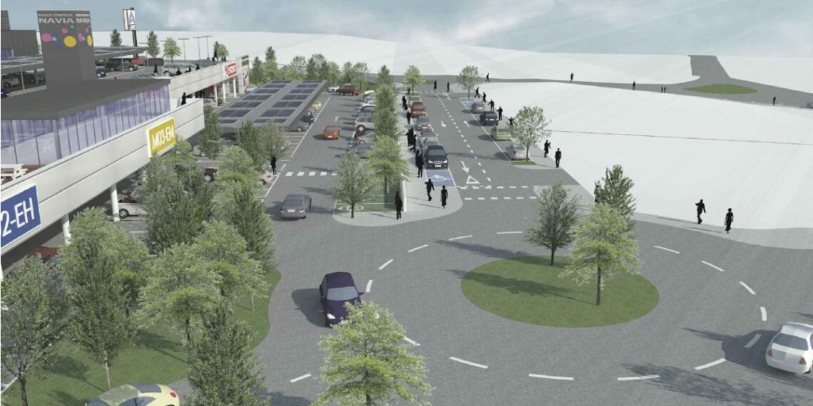 Nuevo paso para el próximo centro comercial de Vigo, con Aldi, Jysk, Pepco y aparcamiento