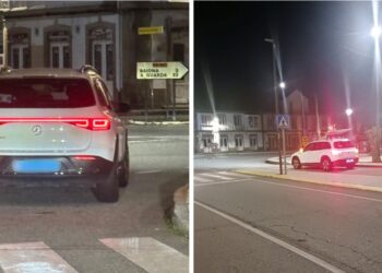 Los taxistas denuncian que los VTC captan clientes en sus paradas en el área de Vigo