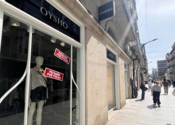 Cierre de tiendas de Inditex, Mango o H&M en Vigo por huelga