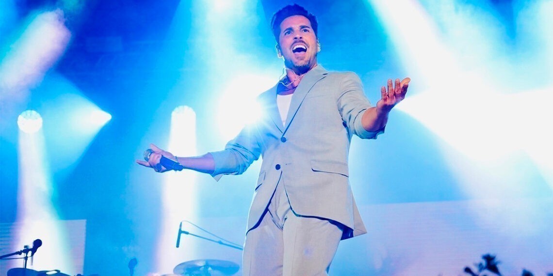 David Bustamante pone música al inicio del verano en Galicia con un concierto gratis a una hora de Vigo