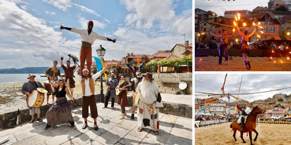 Mercado, exhibiciones y conciertos, llega el Día de Colón al "pueblo más bonito" de las Rías Baixas