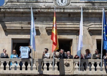 "Tui es profundamente celtista", el emotivo pregón de Marián Mouriño para iniciar las fiestas de San Telmo