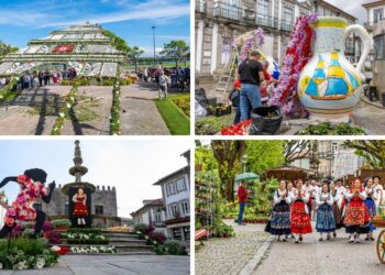 Un municipio del norte de Portugal se transformará con 40.000 flores, música y vino: todo un espectáculo
