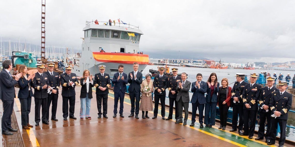 Hito en Vigo, Freire es el primer astillero privado en construir un buque de acero para la Armada