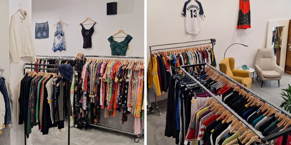 Vuelve a Vigo el mercado con ropa vintage de marcas como Valentino o Burberry desde 3 euros
