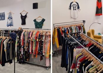 Vuelve a Vigo el mercado con ropa vintage de marcas como Valentino o Burberry desde 3 euros