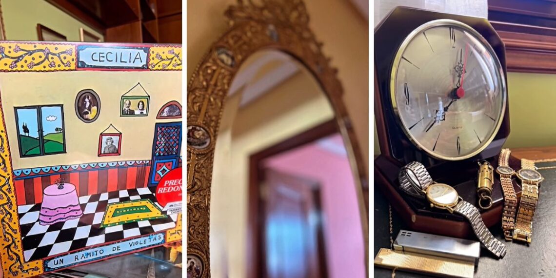 Una vivienda de Vigo abre sus puertas con un curioso mercado vintage para vaciarse