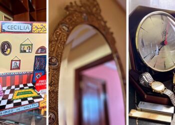 Una vivienda de Vigo abre sus puertas con un curioso mercado vintage para vaciarse