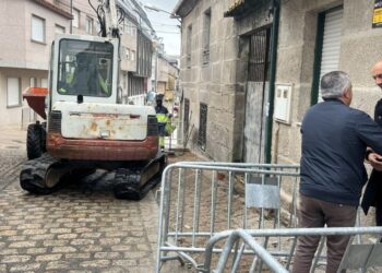 O Porriño inicia unas obras para mejorar la accesibilidad y el cuidado estético del Camino de Santiago