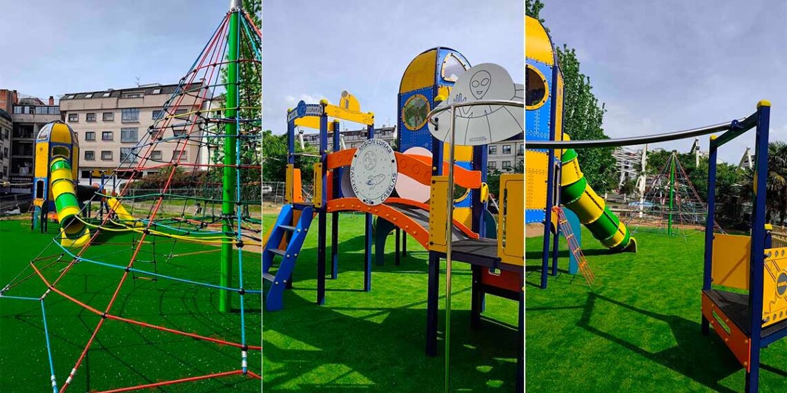 Un evento especial para estrenar en Salceda el parque infantil que homenajea a una reina gallega