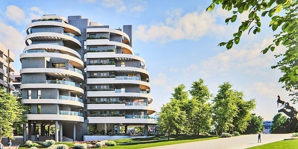 Un "barco con ecos a la ciudad", arranca la revolución arquitectónica de la Praza de España de Vigo
