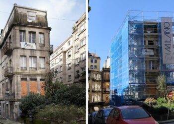 En marcha la transformación de un edificio centenario de Vigo abandonado en pleno centro