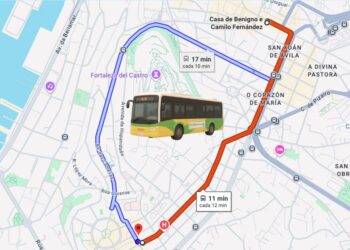 Google Maps incluye ya las líneas y paradas de Vitrasa para consultar la mejor ruta por Vigo