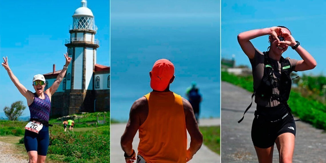 El paraíso del running está en las Rías Baixas, todas las fotos de la asombrosa carrera Volta á Illa de Ons