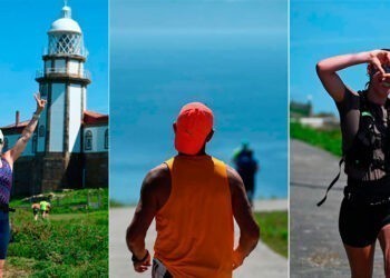 El paraíso del running está en las Rías Baixas, todas las fotos de la asombrosa carrera Volta á Illa de Ons