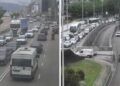Colapso total en Vigo por el cierre al tráfico en el túnel de Beiramar