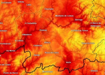 Activada la alerta por calor en 45 concellos de Galicia, varios de ellos en el área de Vigo
